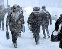 На выходных в Челябинске ожидается похолодание и сильный снегопад