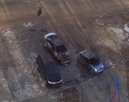 На северке Челябинска сгорели еще 3 иномарки