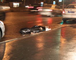 В центре Челябинска автобус насмерть сбил человека на зебре