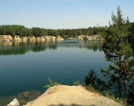 Подросток утонул в Голубом карьере, пытаясь его переплыть