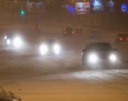 Челябинск засыпало снегом