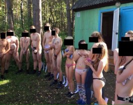 Голое посвящение первокурсников закончилось увольнением декана. ФОТО 18+
