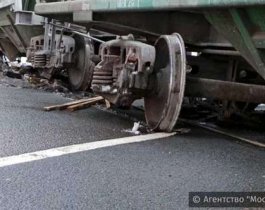 На Южном Урале сошел с рельсов грузовой вагон