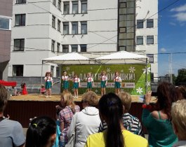 В Челябинске прошел праздник семьи любви и верности «Дарите ромашки!»