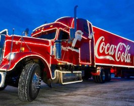 Праздничный караван Coca-Cola направляется в Челябинск