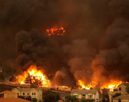 В Челябинской области на пожарах погибли полторы сотни человек
