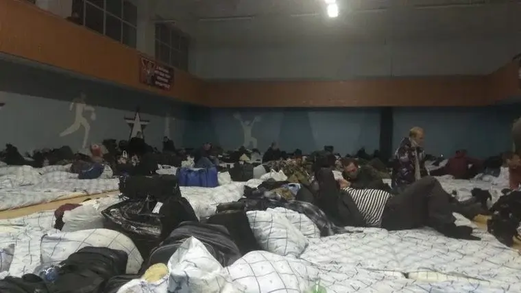 Мобилизованных челябинцев сутки продержали в автобусе в Елани