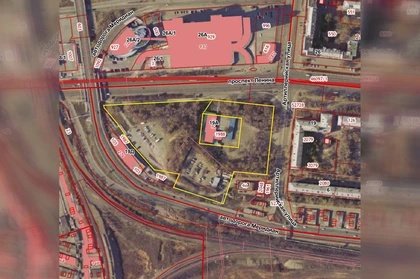 Участок возле проспекта Ленина в Челябинске отдали под реновацию