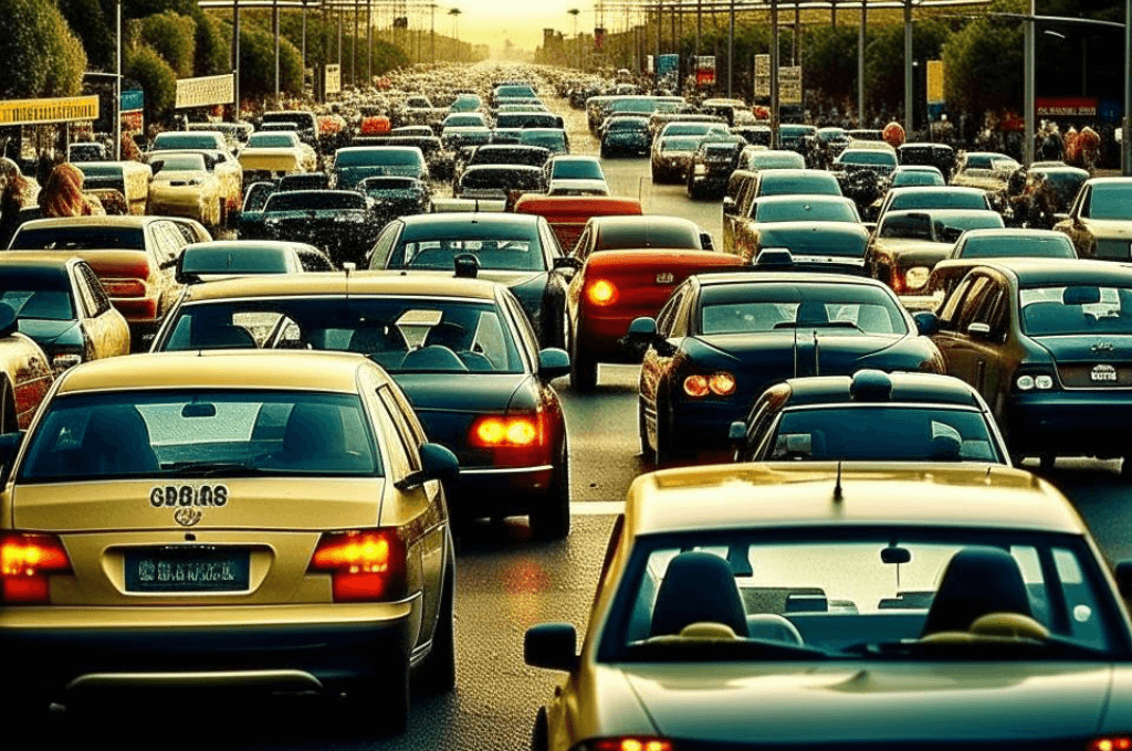 Ремонтные работы на дороге