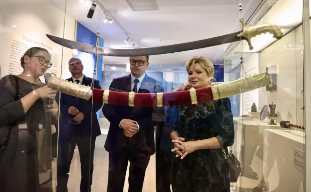 Выставка «Небесная лазурь» из Музеев Кремля открылась в Челябинске