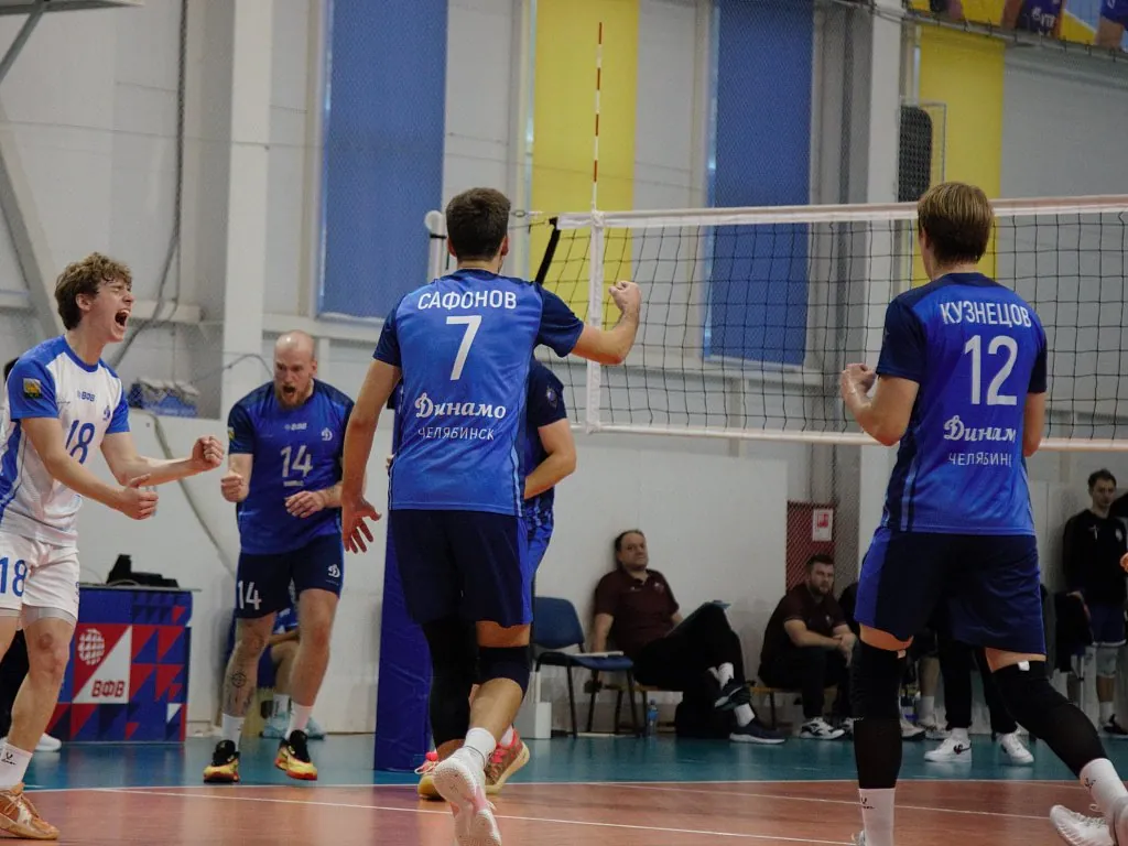 Челябинское «Динамо» впервые выиграло Кубок Высшей лиги А по волейболу